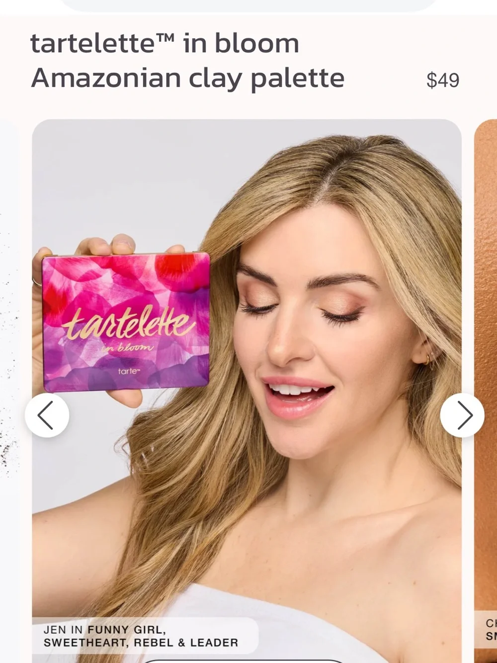tartelette in bloom Eyeshadow Palette by tarte.